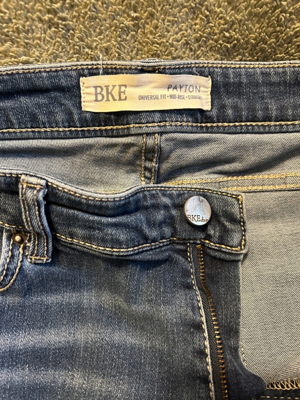 BKE Payton  Blue Jeans 34/29 1/2